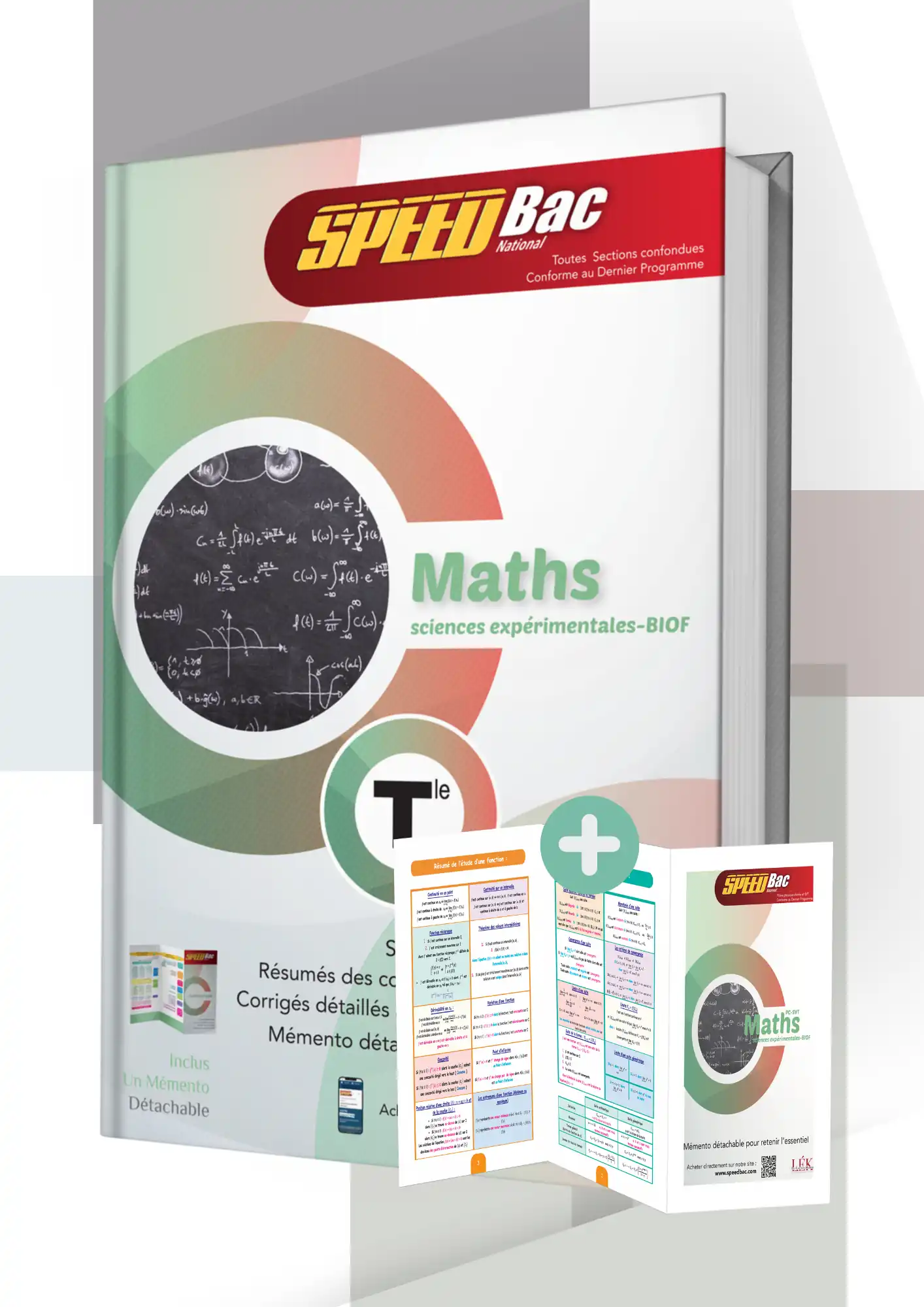 SpeedBac Biof : Maths 2eme Bac Sciences Expérimentales (SVT- PC)